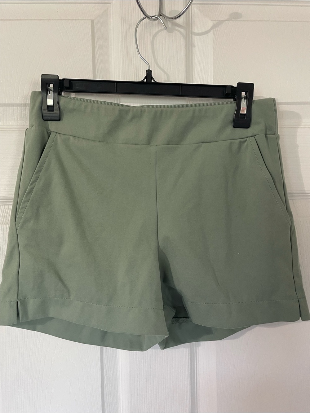 Rachel Zoe Sage Green Athletic Shorts